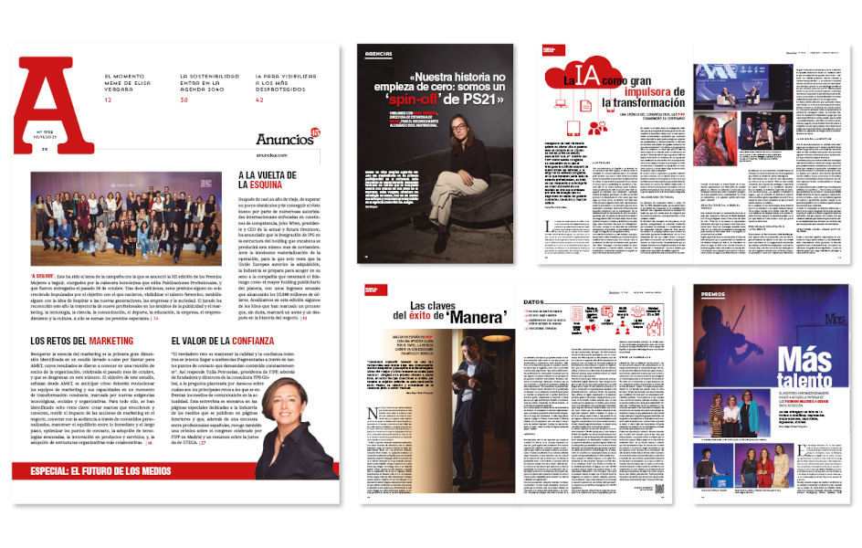 El futuro de los medios, en el nuevo número de 'Anuncios'