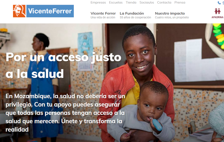 Roman, detrás de la jornada solidaria de la Fundación Vicente Ferrer