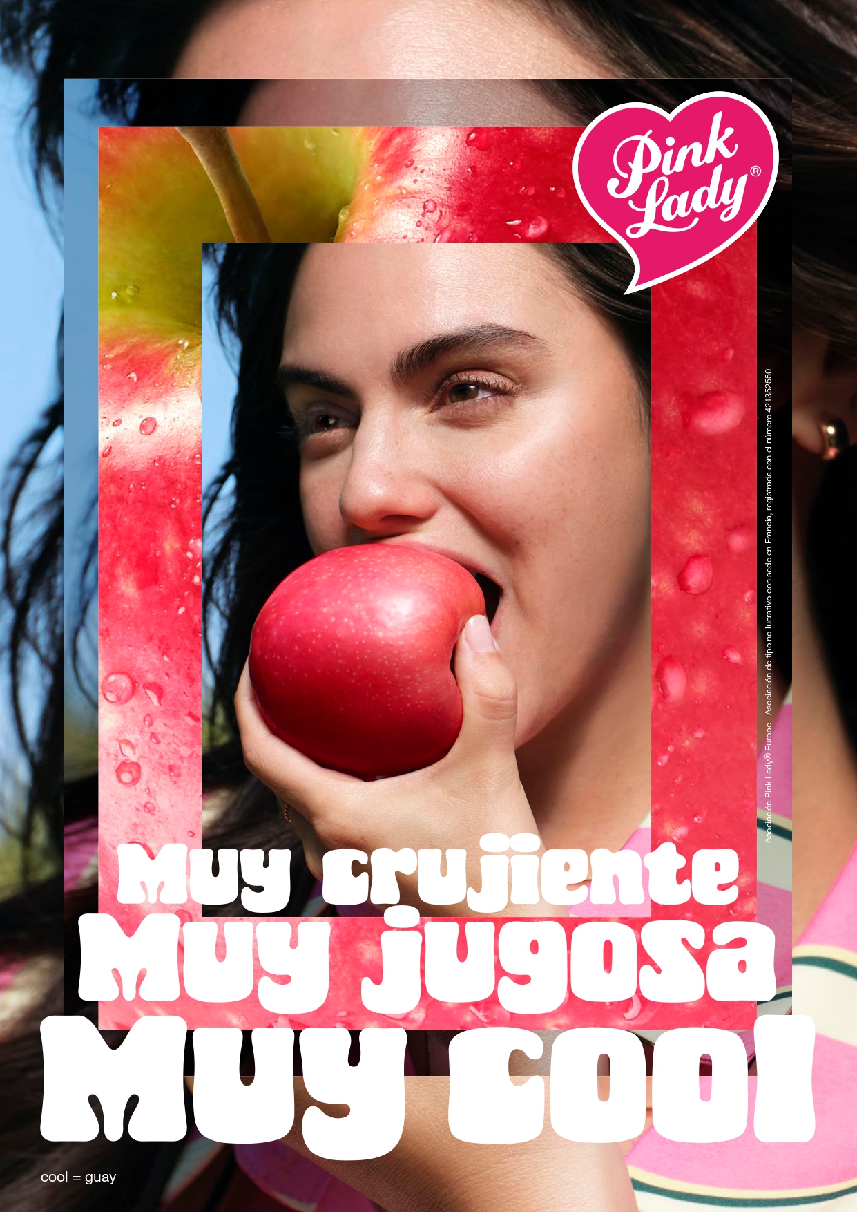 Pink Lady. Gr 1. Muy crujiente, muy jugosa, muy cool. Diciembre 2025