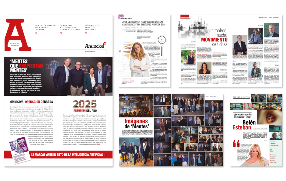 El 2025 del negocio publicitario, en una nueva edición del tradicional Resumen del Año de 'Anuncios'