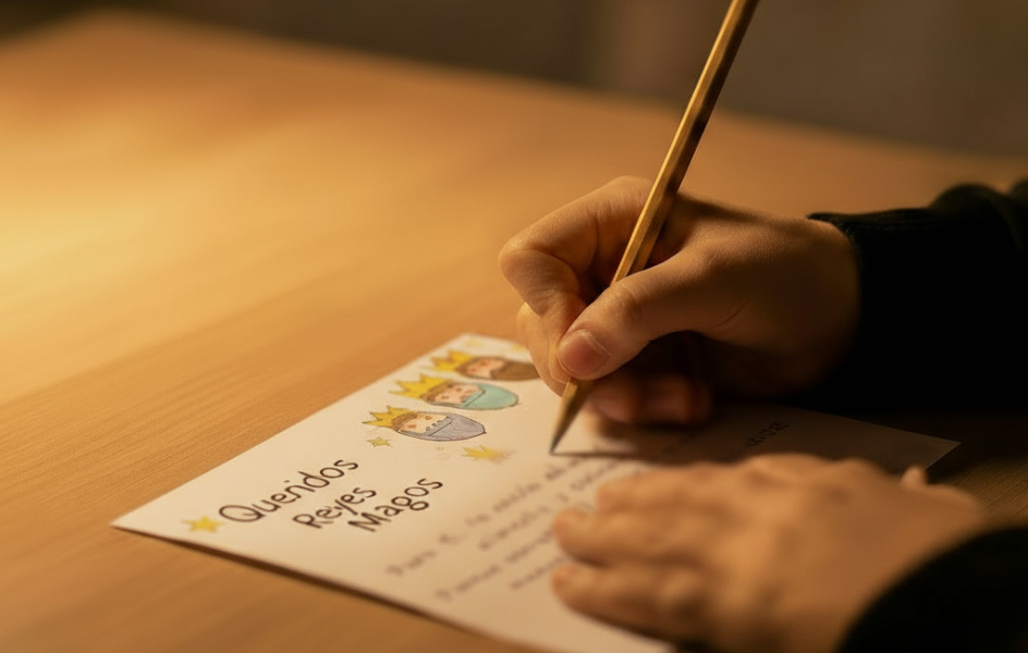 Manos Unidas junto a Megamedia transforman la carta a los Reyes Magos en un gesto solidario