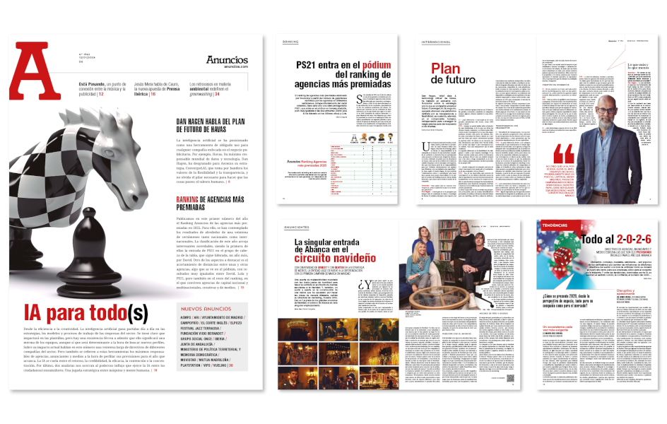 El impacto de la IA en el negocio publicitario protagoniza el nuevo número de ‘Anuncios’