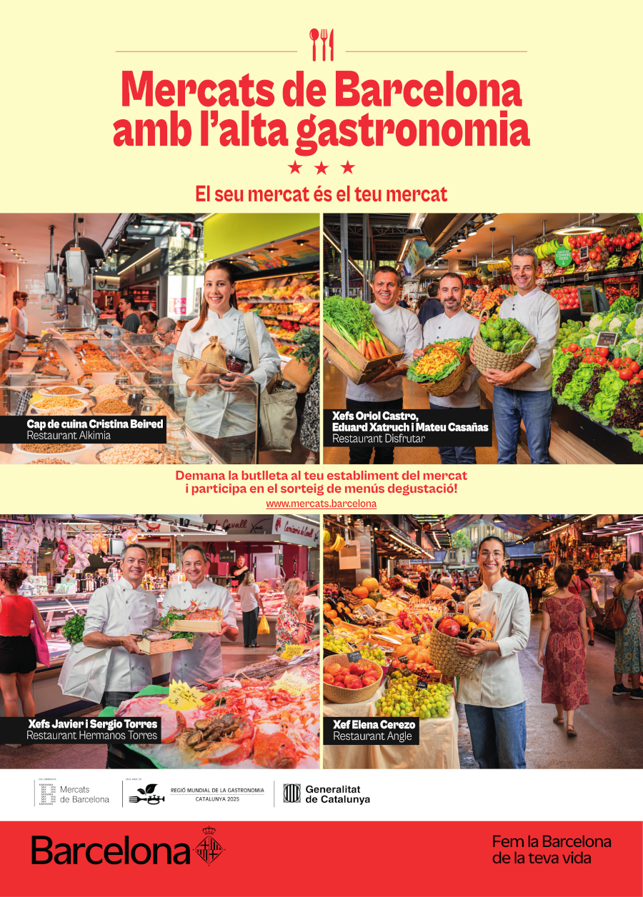 Mercats Municipals de Barcelona. Ext 1. Enero 2026