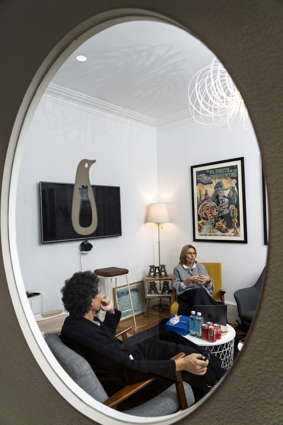 Durante un momento de la charla (Botán Fotógrafos) Durante un momento de la charla (Botán Fotógrafos)