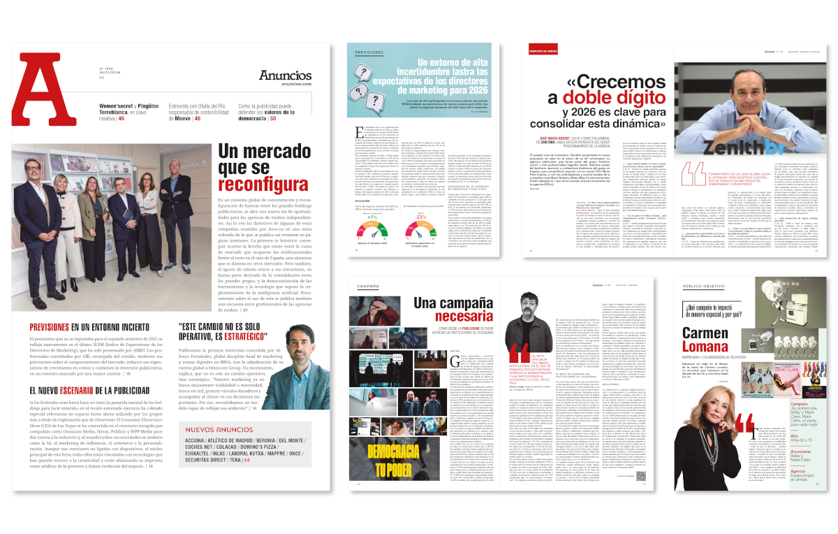 ‘Anuncios’ publica su edición dedicada a las agencias de medios