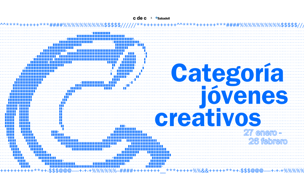 Banco Sabadell desafía al talento emergente en la categoría Jóvenes Creativos 2026 del CdeC