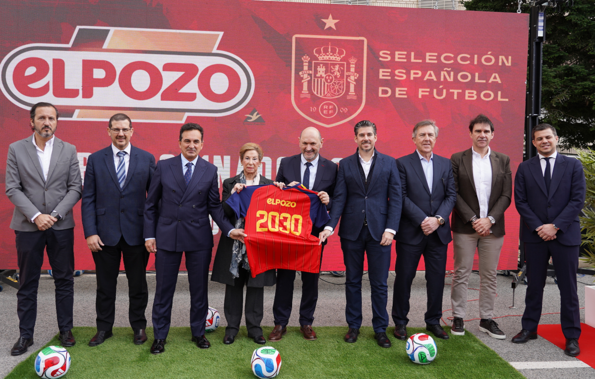 La Selección Española de Fútbol contará con El Pozo Alimentación como patrocinador hasta 2030