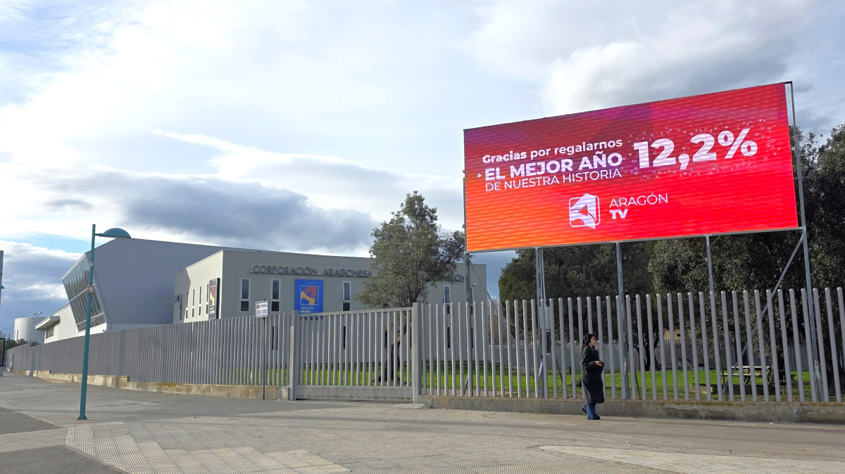 Aragón TV se desmarca de la tendencia a la baja de los ingresos publicitarios en la televisión