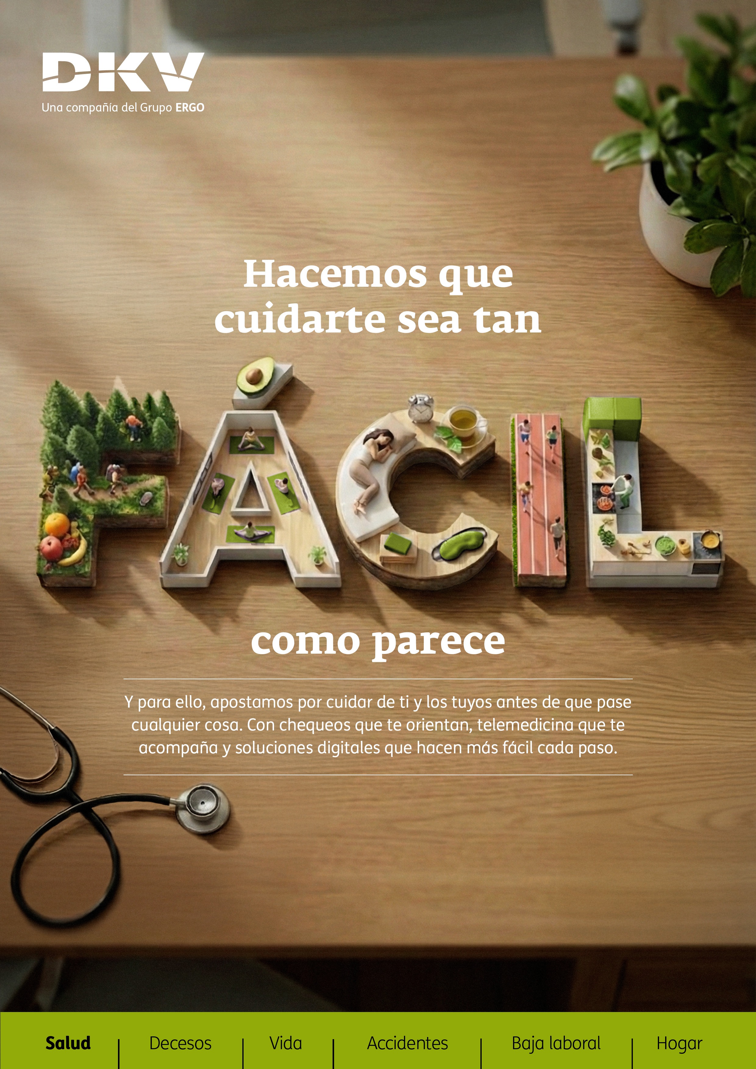 DKV. Tan fácil como parece. Gráfica. Marzo 2026