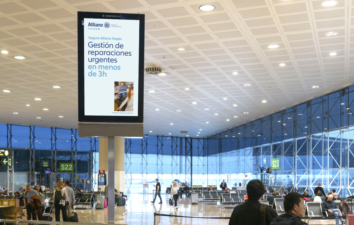 Exterior Plus activa la compra programática en aeropuertos españoles