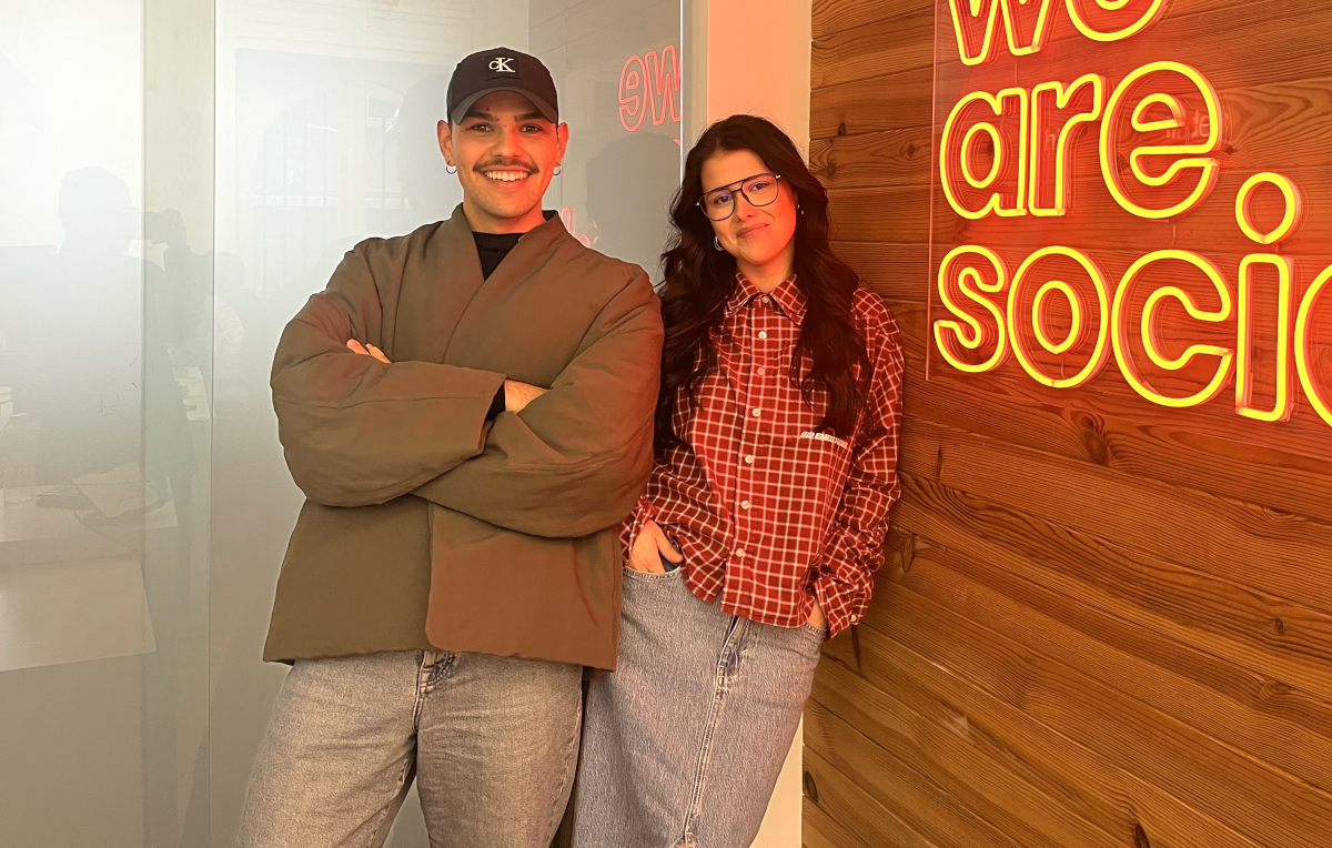 Incorporaciones en las áreas de contenido y de cuentas de We Are Social