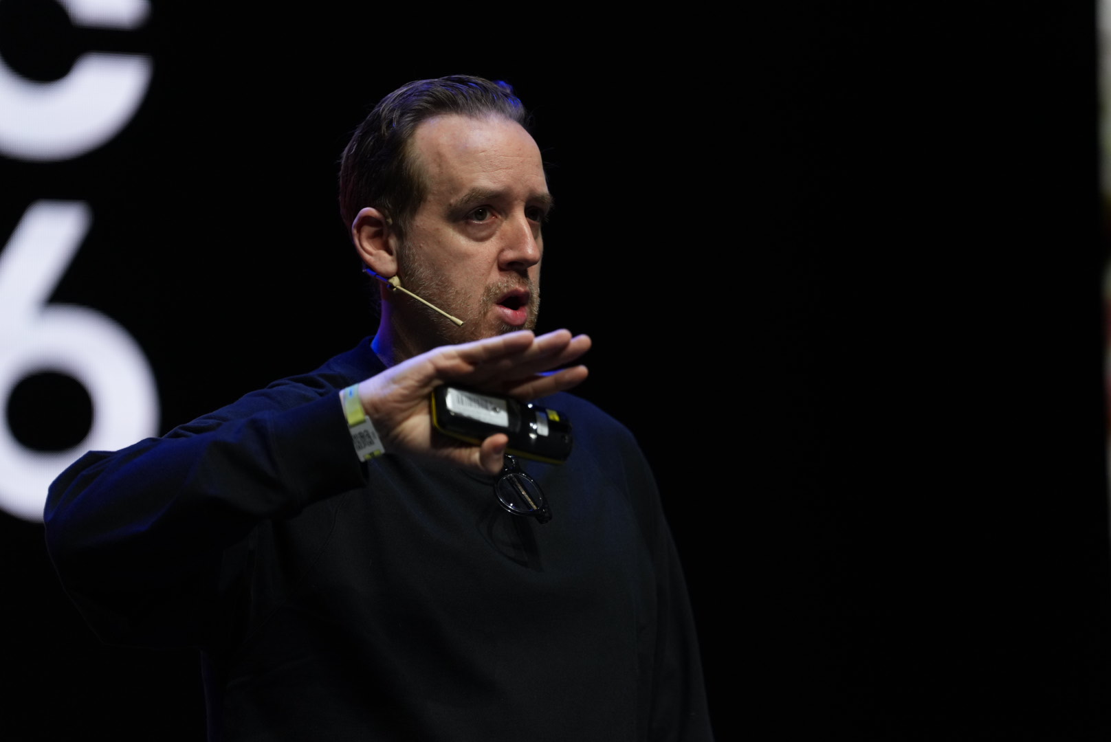 Un momento de la ponencia de Alastair Cotterill