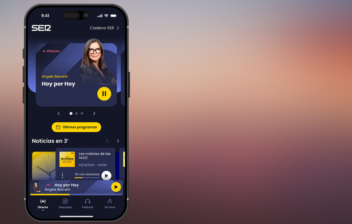 Cadena Ser lanza su nueva aplicación móvil