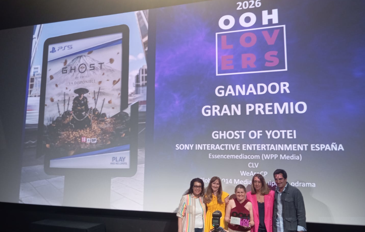 ‘Ghost of Yotei’, de CLV para PlayStation, gana el gran premio de los OOH Lovers