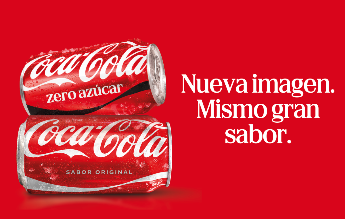 Coca-Cola elige España para estrenar en Europa su nueva identidad visual global