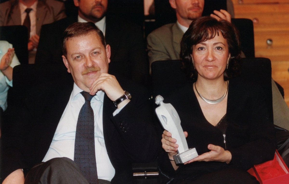Javier Castro y Esther Valdivia.