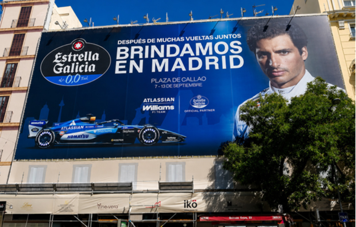 Estrella Galicia 0,0 lleva la F1 al centro de Madrid