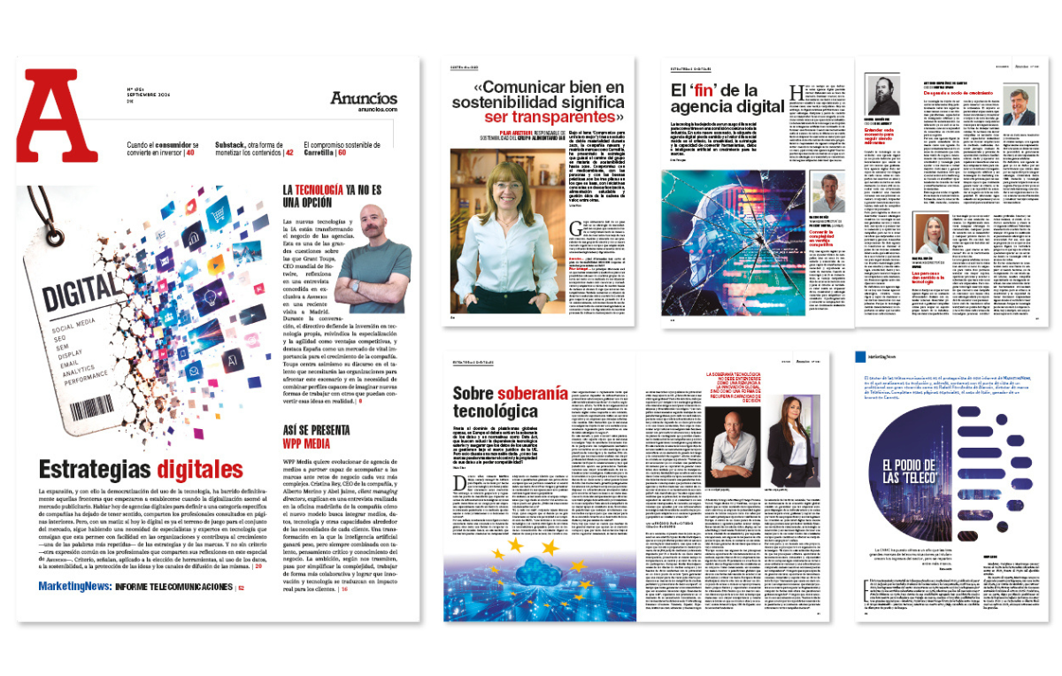 Las estrategias digitales, en el nuevo número de ‘Anuncios’