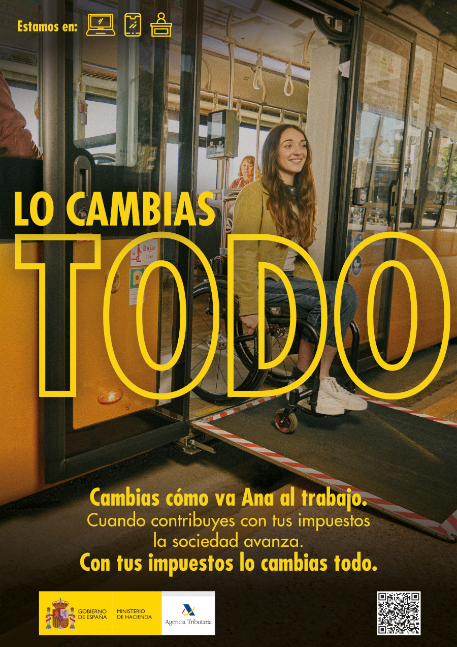 Agencia Tributaria. Lo cambias todo. Gr 1. Septiembre 2026