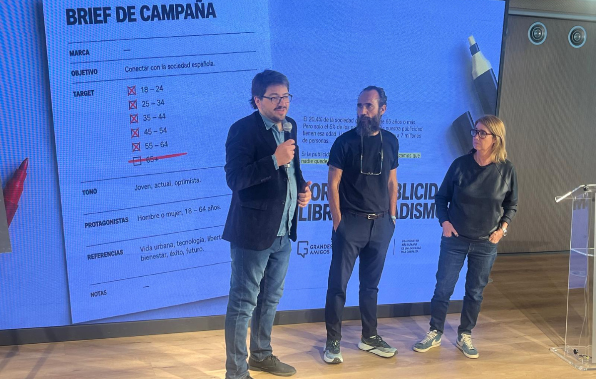 Un instante de la presentación de la iniciativa.