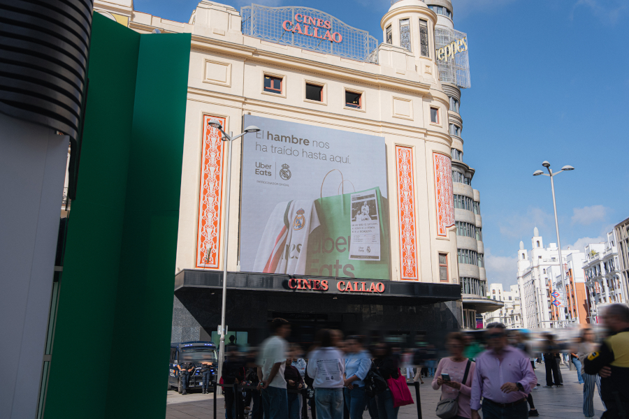 Uber Eats y el Real Madrid. El hambre nos ha traído hasta aquí. Octubre 2026