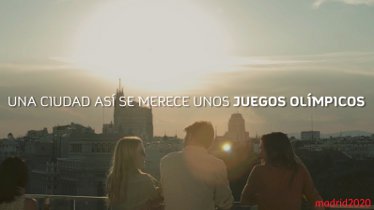 Campaña de Mahou en apoyo a la candidatura olímpica de Madrid