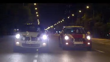 Mini organiza carreras de coches en el Metro de Madrid