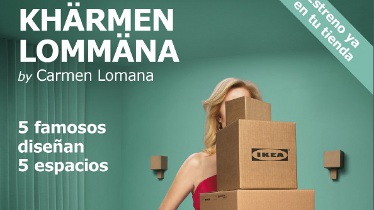 Primera campaña de Ikea con 'celebrities'