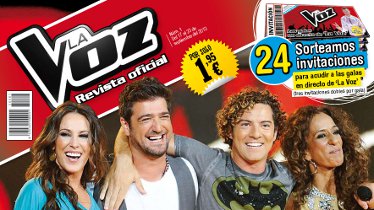 Grupo Zeta lanza la revista oficial del programa ‘La Voz’