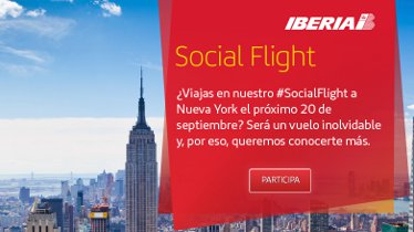 Cómo Iberia utilizó Facebook para fletar su primer vuelo 'social'