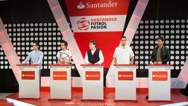 Santander busca en televisión e internet al mayor experto en fútbol de Latinoamérica