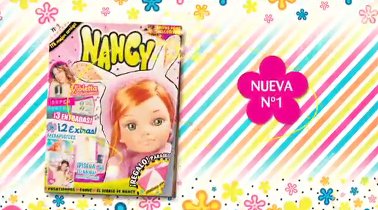 Famosa lanza una revista mensual sobre su muñeca Nancy
