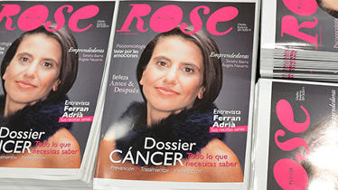 La publicitaria Valérie Dana lanza una revista dirigida a mujeres pacientes de cáncer