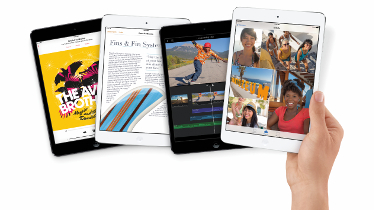 Los anuncios en revistas para tabletas funcionan igual que los de las versiones impresas