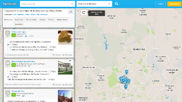 Foursquare se abre a las marcas sin ubicación física