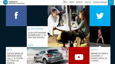 Mercedes-Benz apuesta por los contenidos en su nueva estrategia digital