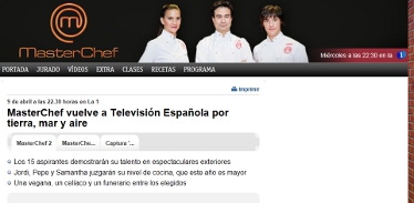 RBA edita la revista oficial de MasterChef