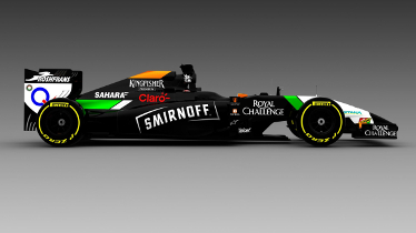 Smirnoff patrocina a la escudería Sahara Force India