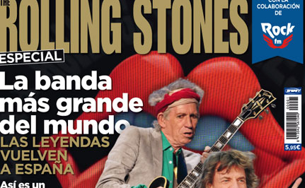 Grupo V y Cadena Cope, unidos por The Rolling Stones