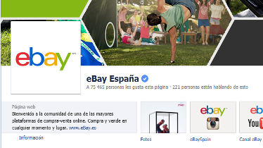 eBay revisa su cuenta europea de redes sociales