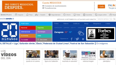 '20minutos' renueva su oferta en el móvil
