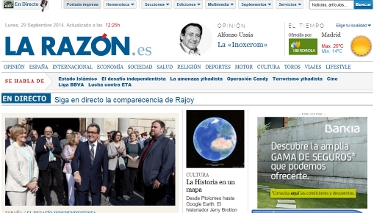 HiMedia firma un acuerdo con 'La Razón'