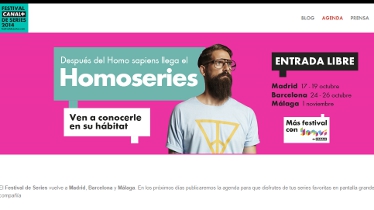 El Festival de Series se celebrará tambien en Barcelona y Málaga
