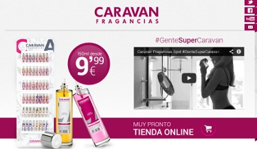 Caravan Fragancias, patrocinador de la serie 'Isabel', de TVE