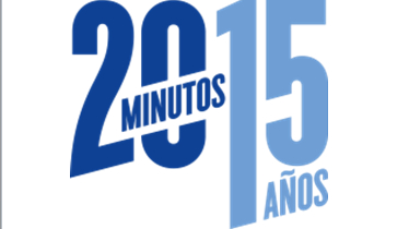 ’20 Minutos’ celebra su 15 aniversario