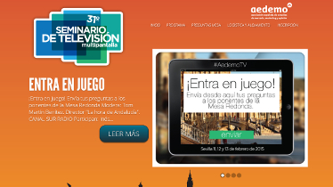 Televisión y espectáculo en el 31 Seminario Aedemo TV Multipantalla
