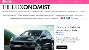 Divinity.es integra The Luxonomist, web especializada en el sector del lujo
