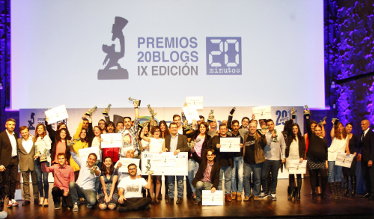 20minutos entrega sus Premios 20Blogs