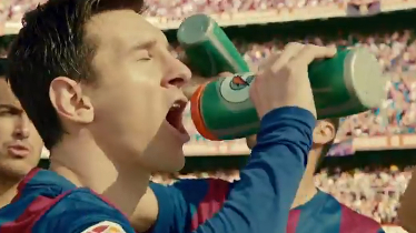 Gatorade renueva su acuerdo con Messi y ficha a James Rodríguez como nuevo prescriptor