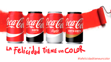 La notoriedad tiene un color: el rojo de Coca-Cola